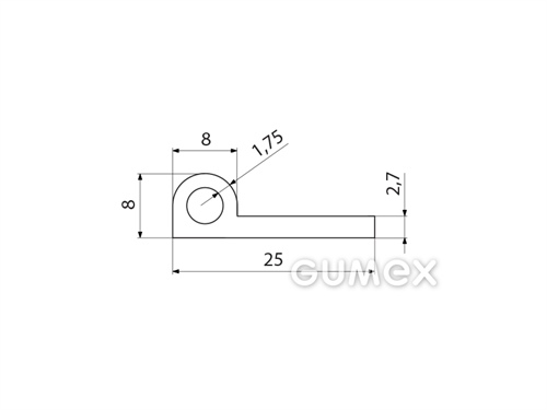 SILIKONPROFILE P-FORM